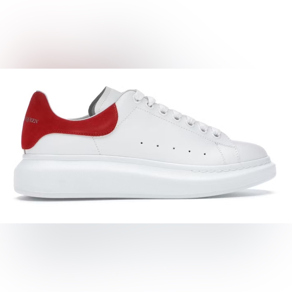 Alexander McQueens oversize reds (size 41.5)
